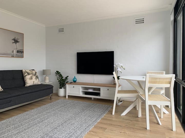 Bedroom in the Fairlight flat.