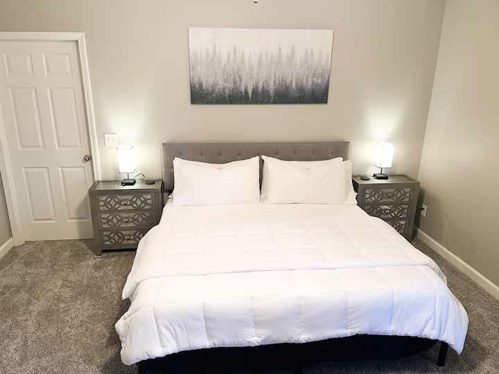 Downstairs King Bedroom Suite  