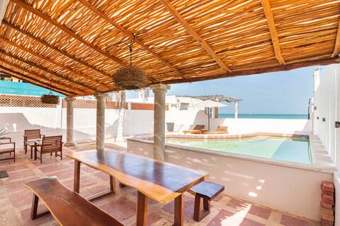 Beach House 2BR,2Bth Just 30min from Merida