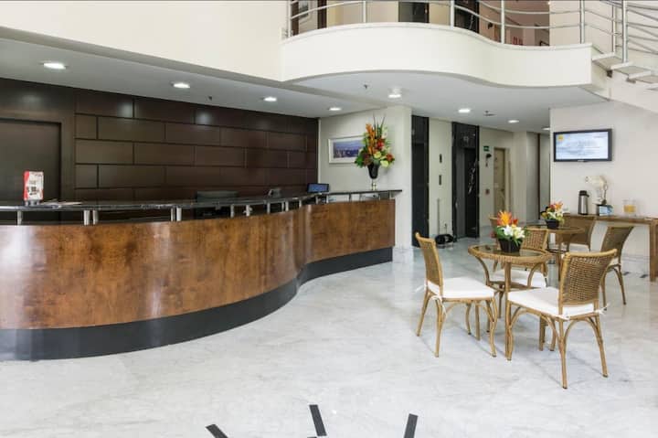Flat No The Tsue Palace Em Moema C/vaga De Garagem - San Paolo, Brasile