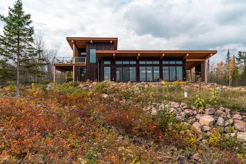 Architect-designed, net zero home w/ stunning view