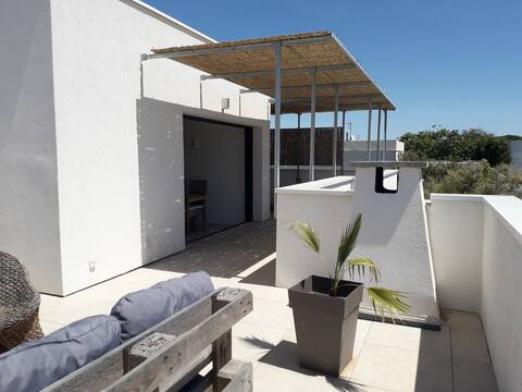 Carnon  apartment t2 on 1 floor of a villa