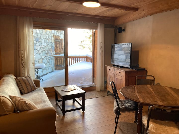 Logement Près Des Pistes, Belle Terrasse + Parking - Val-d'Isère