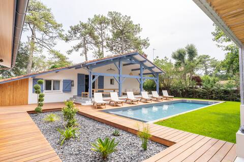 VILLA MOANA-LUXE - Quiet 200m² heated swimming pool