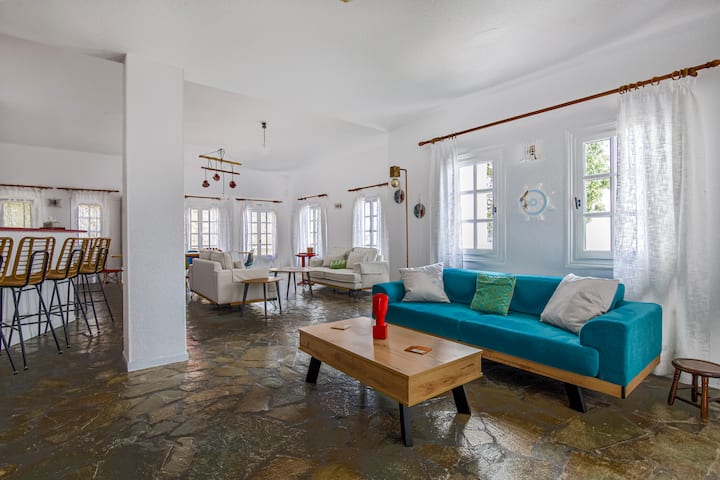 Summershades Classic Twin Street Side /Garden View - Paros