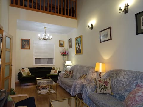 Top performing Airbnb: “A Casona do Barco” with private garage and garden in Ourense