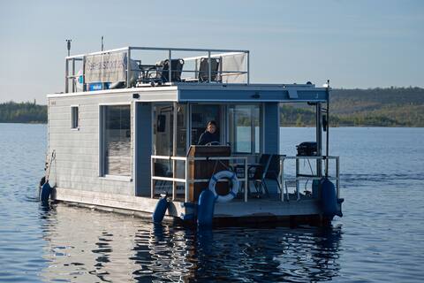 LakeHouseboat/Geiseltalsee incl. 2 SUPs and canoe
