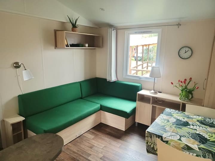 Mobil-home Confortable Et Climatisé Au Bord Du Lac - Soustons