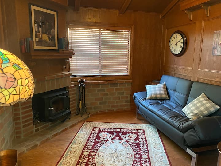 Third sleeping sofa (full) with closet. 