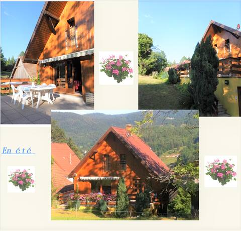 "La Grange de Madi" in a green setting