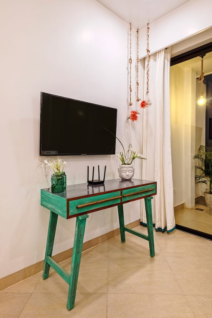 2 Bhk Tranquil Bluetique Apartment, Candolim - Goa