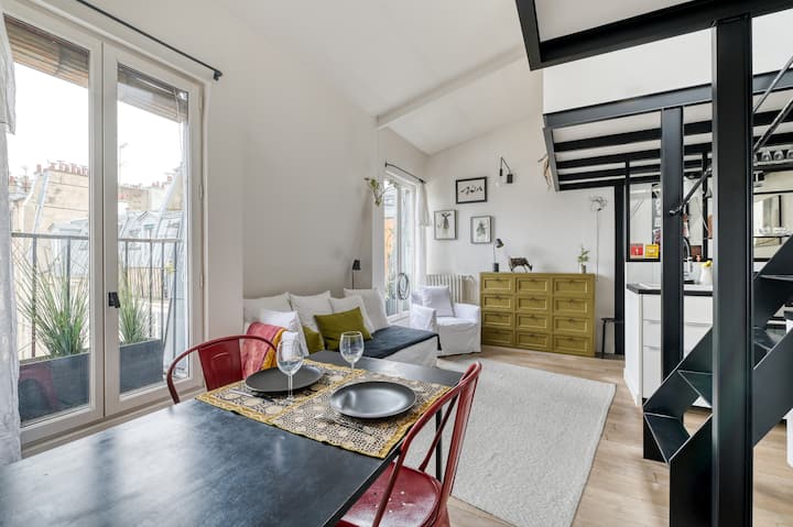 Location Appartement 30m2 Montmartre Abbesses - Paris