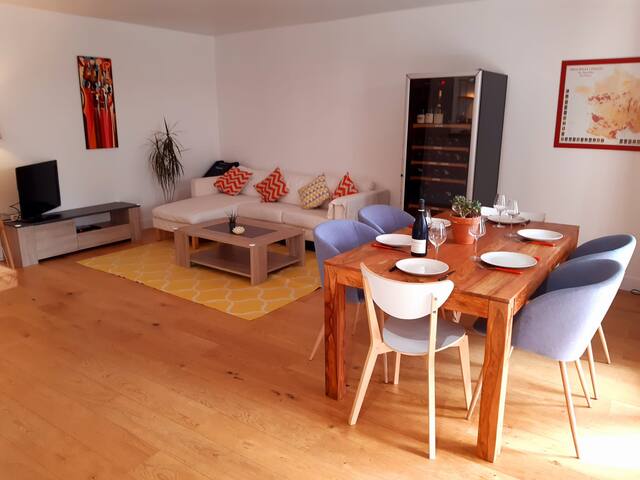 Bel appart 90m²+garage/balcon métro Place Guichard