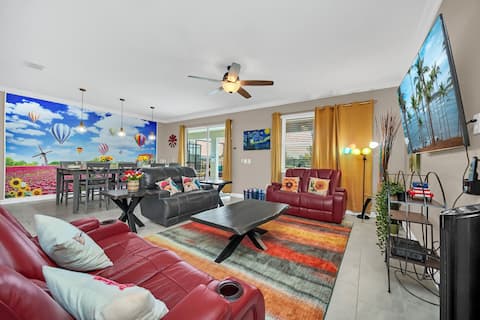 Successful Airbnb property: 3min Walk -Water Park, World Travel, Fun -All Ages in Kissimmee