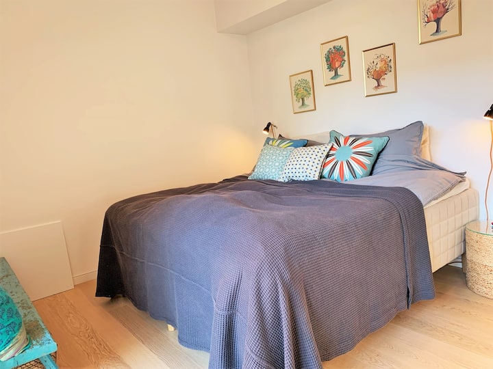 Dhoma e gjumit një. Krevat i ri shumë i rehatshëm