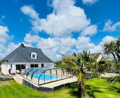 Villa Pool 6 bedrooms near Ria