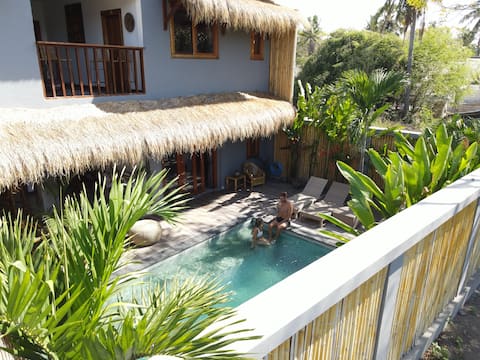 Tranquil Villa 3BR with private pool in Gili Air