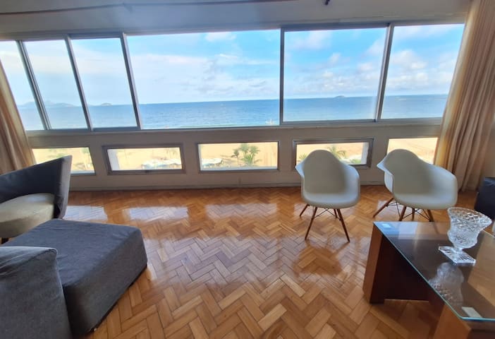 Espetacular vista mar em copacabana!!!