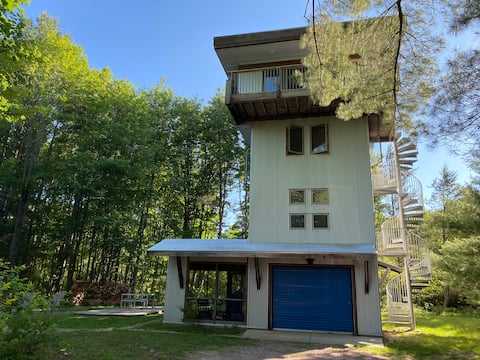 Relax at the “Treehouse”, SxS, paddle, bike, hike