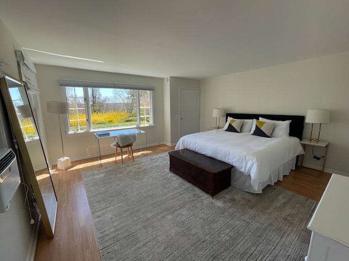 Drugi glavni krevet (King) s čajnom kuhinjom i privatnim ulazom 