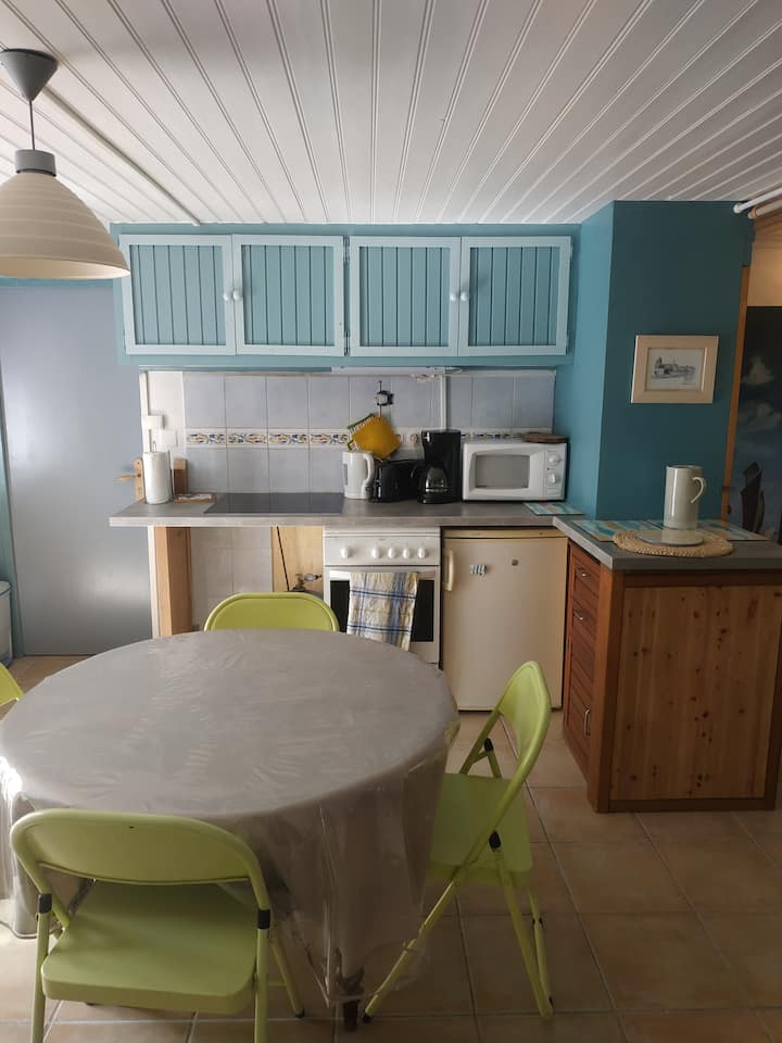 Appartement En Rdc Sur Jardin Au Calme Près Plage - Pornic
