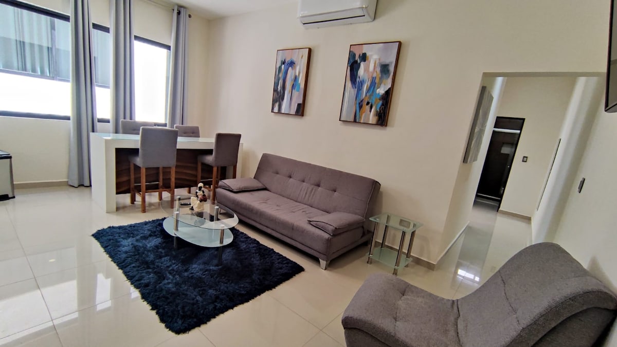 Მისაღები ოთახი გასაშლელი დივნით