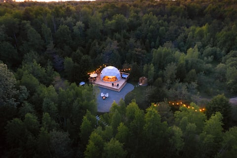 South Geodome - Birchwood Luxury Camping