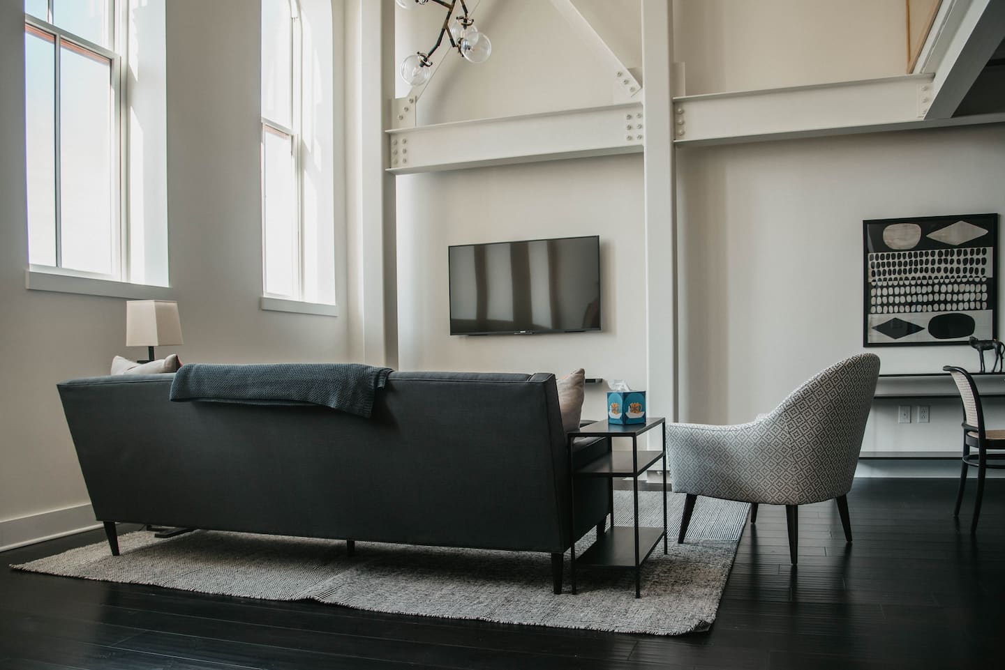 Loft 201 on Greencastle square above Bridges
