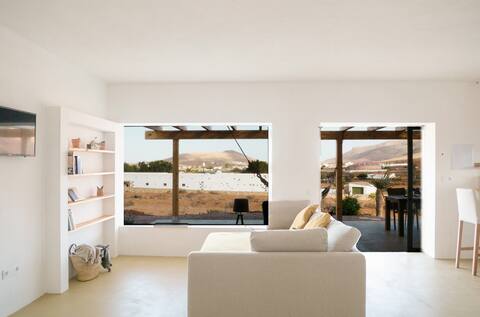 Popular Airbnb listing: Eco Chalet in Tetir, 10 min beaches, power wifi in Puerto Del Rosario
