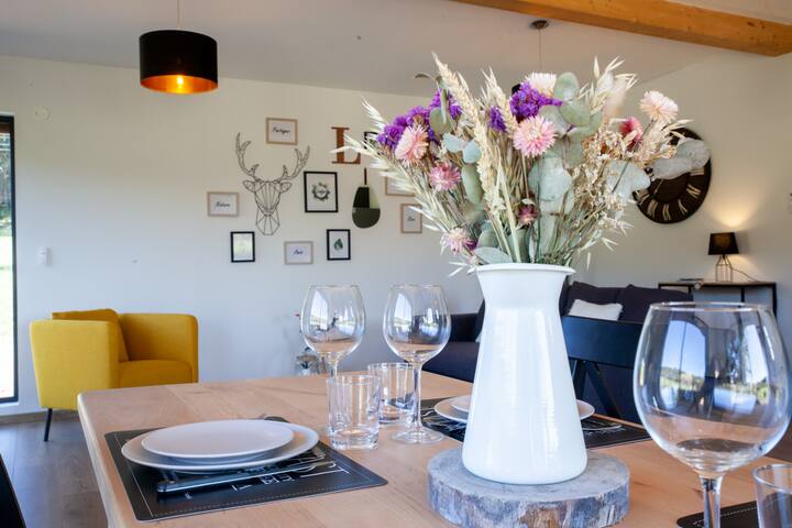 Le Lodge Du Trappon : Maison Contemporaine En Bois - Belley