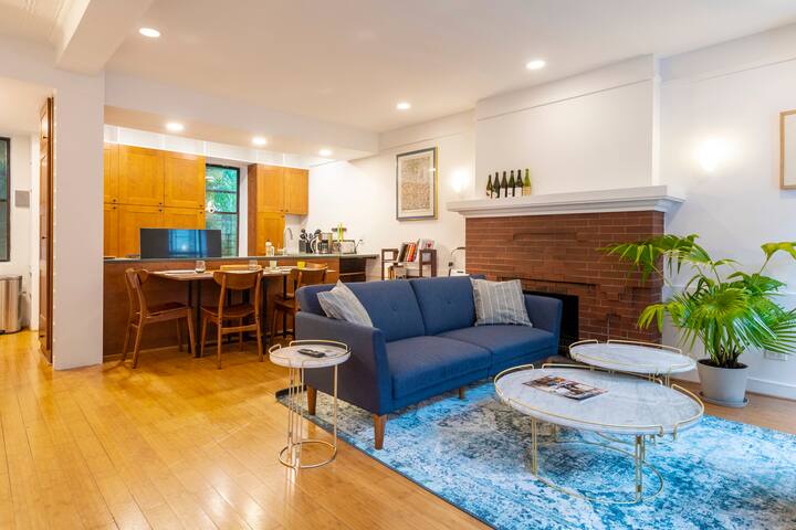 Spacious, 3-floor 3BR 2.5BA Carriage House in BK