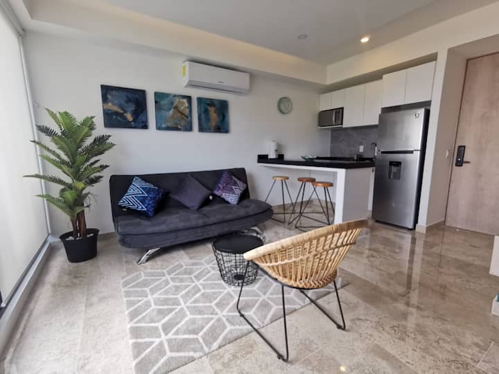 En El Corazón De Playa, Cerca Del Mar, Moderno - Playa del Carmen