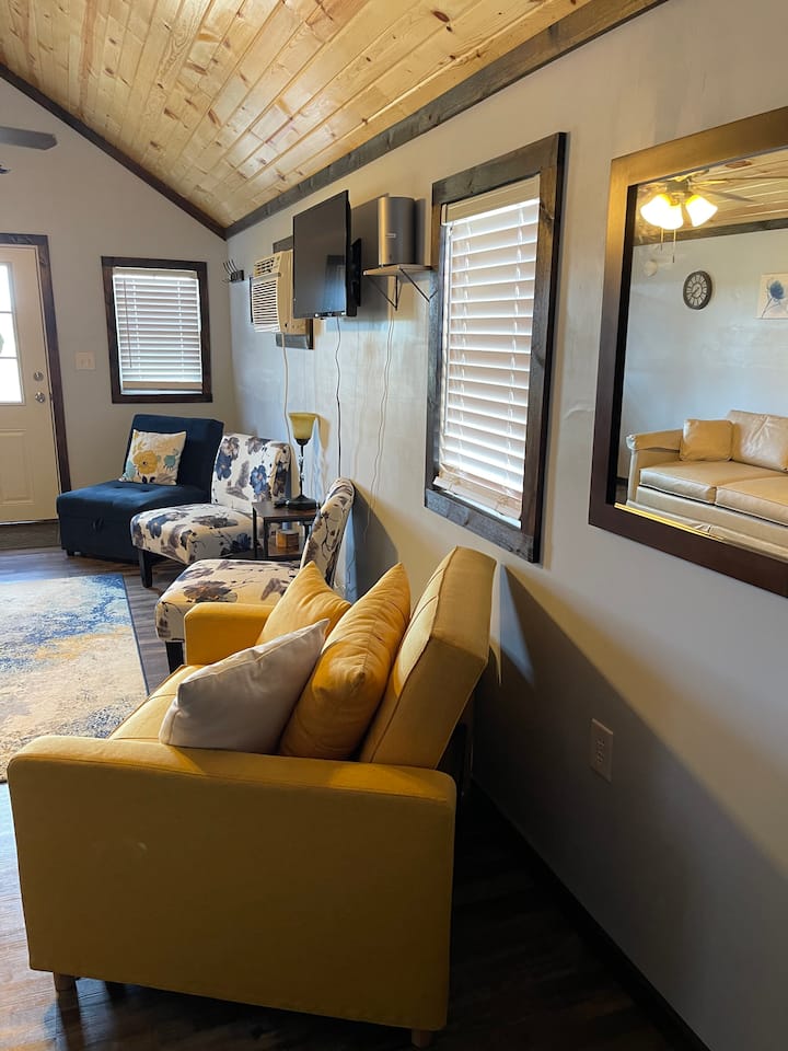 The Blue Bird Cabin at Still Waters Edge Retreat Cabins for Rent in