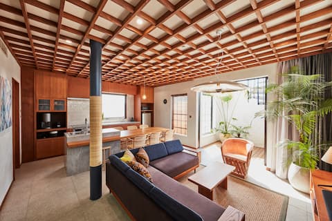 THE FLOW KAMAKURA SORA Suite
The closest resort house to the city center　