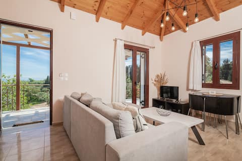 Vozas Villa "Dionysos" with great view
