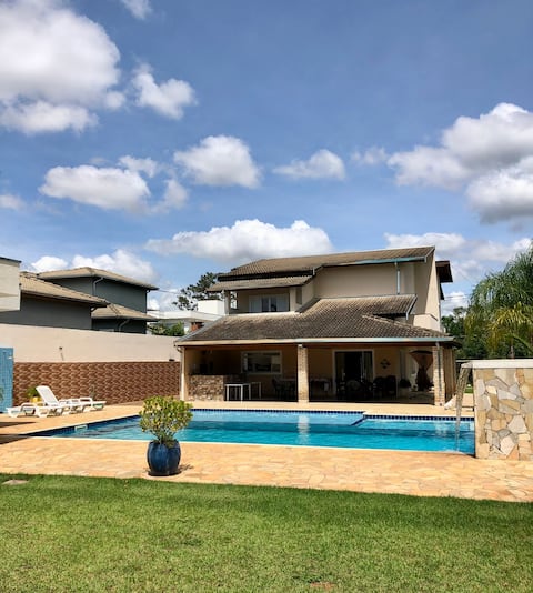 Airbnb em destaque: Casa de Campo with pool em Boituva