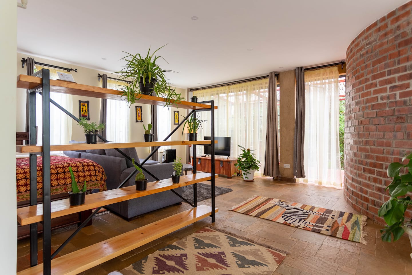 Living space at Jungle Oasis Studio Apartment, Jungle Oasis Nairobi