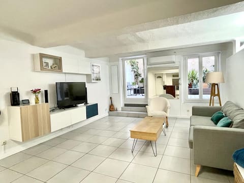 DELIGHTFUL LOFT WITH LARGE QUIET TERRACE