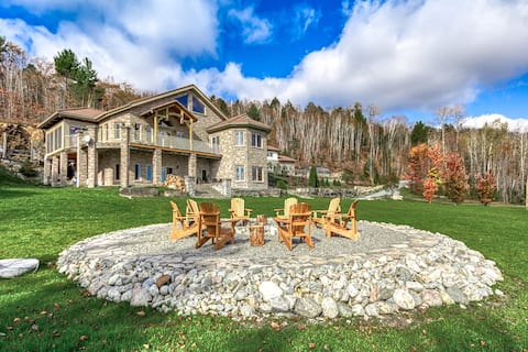 Secluded Lakefront TimberFrame Retreat-4 Acres