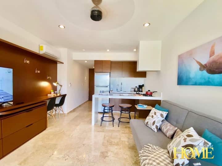 Fabulous One Bedroom At New Condo With Rooftop - Playa del Carmen
