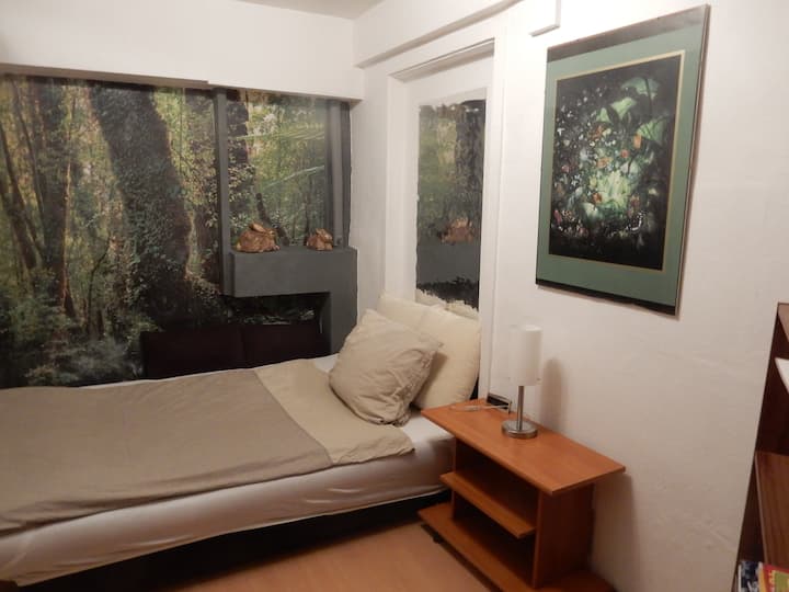 Chumba cha msituni kama chumba cha kulala cha 2 (mtu wa tatu)