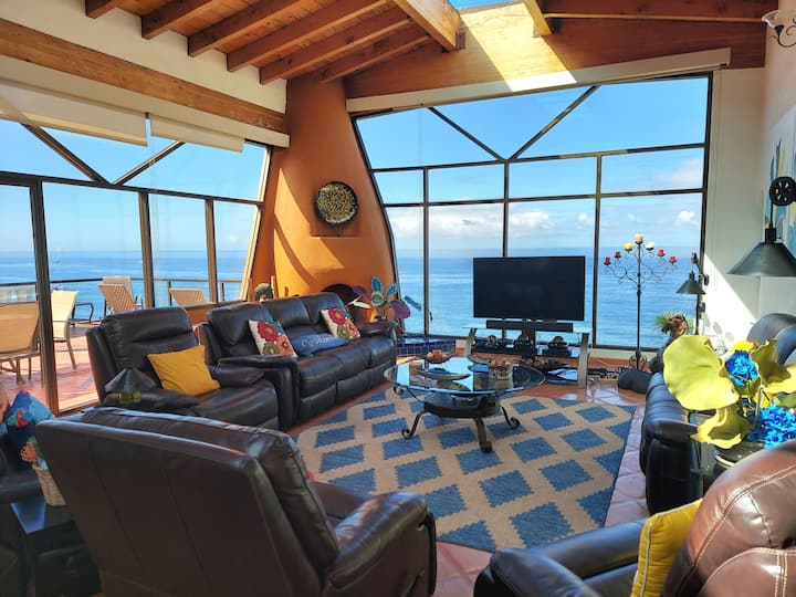 Oceanfront Bajamar Villa Nirvana Villas for Rent in Ensenada, Baja