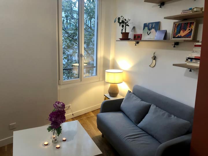Charmant Studio Avec Une Chambre En Plein Paris - Parigi