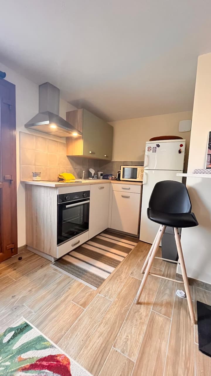 Studio Rez De Jardin 2 Pers - Corte