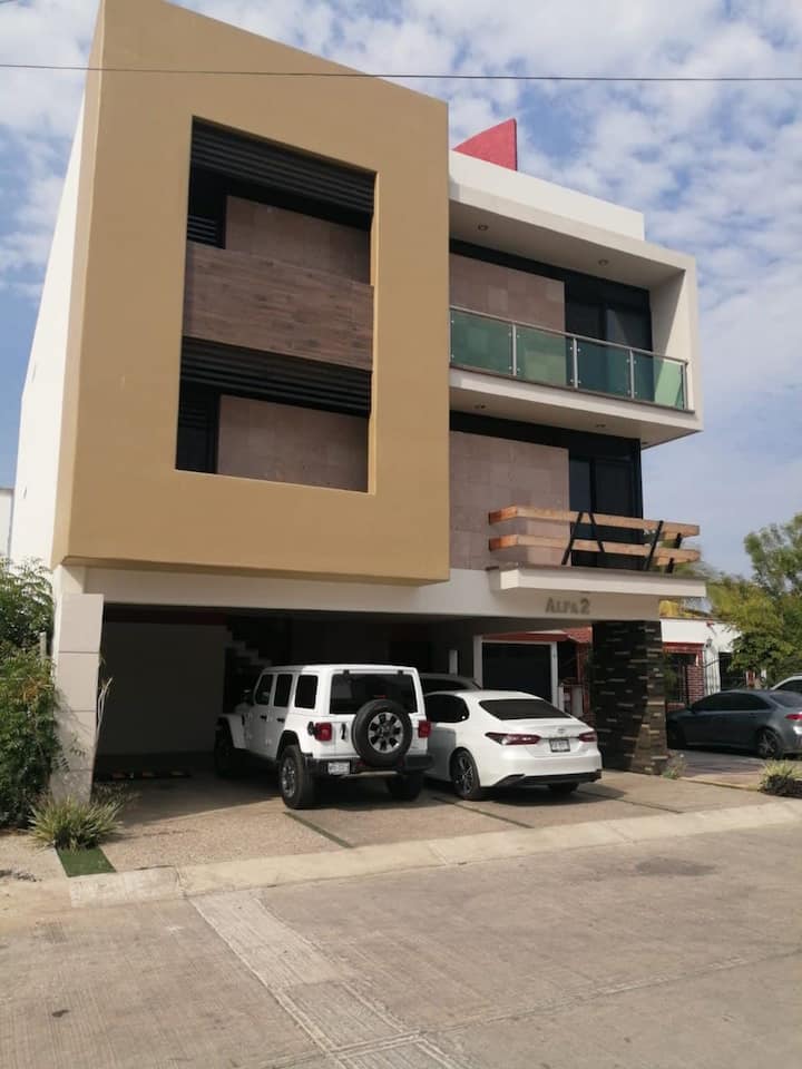 Beautiful apartment near the beach, with services Serviced apartments