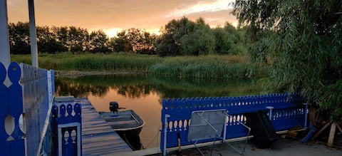 Wild Carp - Dream cottage + pontoon and pavilion