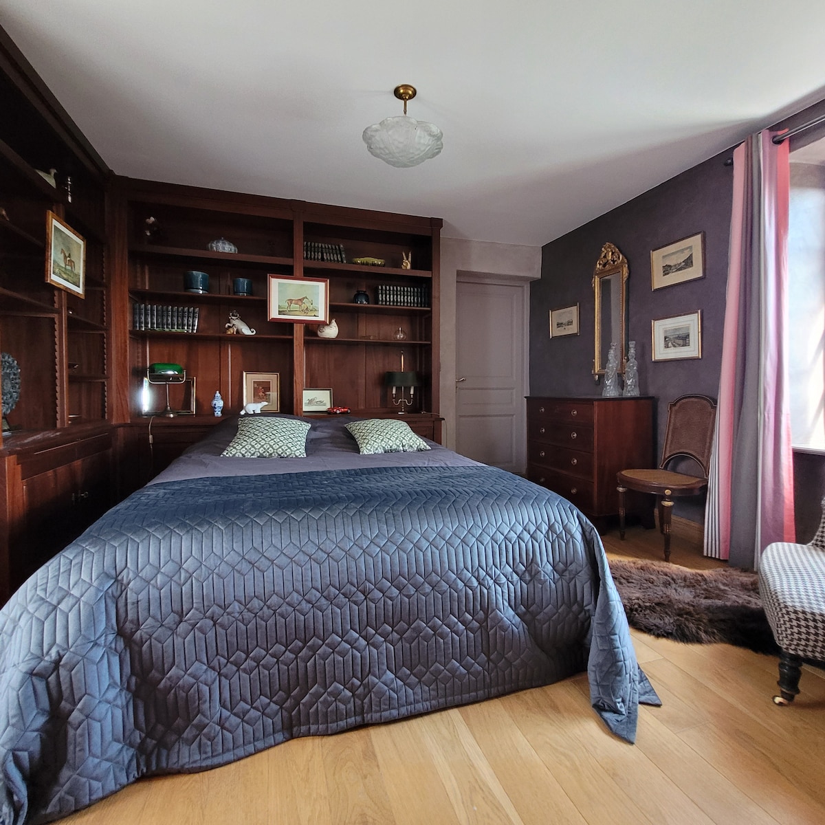 La chambre "Bibliothèque anglaise"