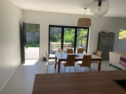 Beach house with indoor/outdoor living