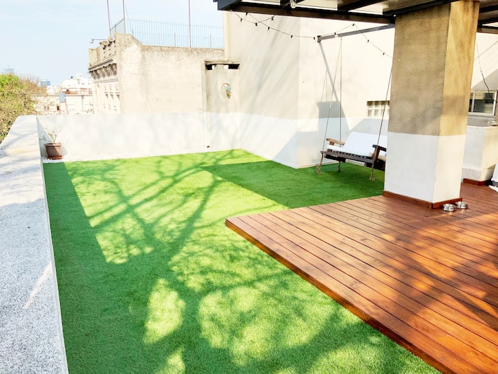 Spectacular apartment in Pocitos with terrace Apartments for Rent in