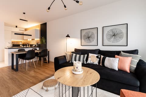 Wonderful two-room apartment in a quiet environment